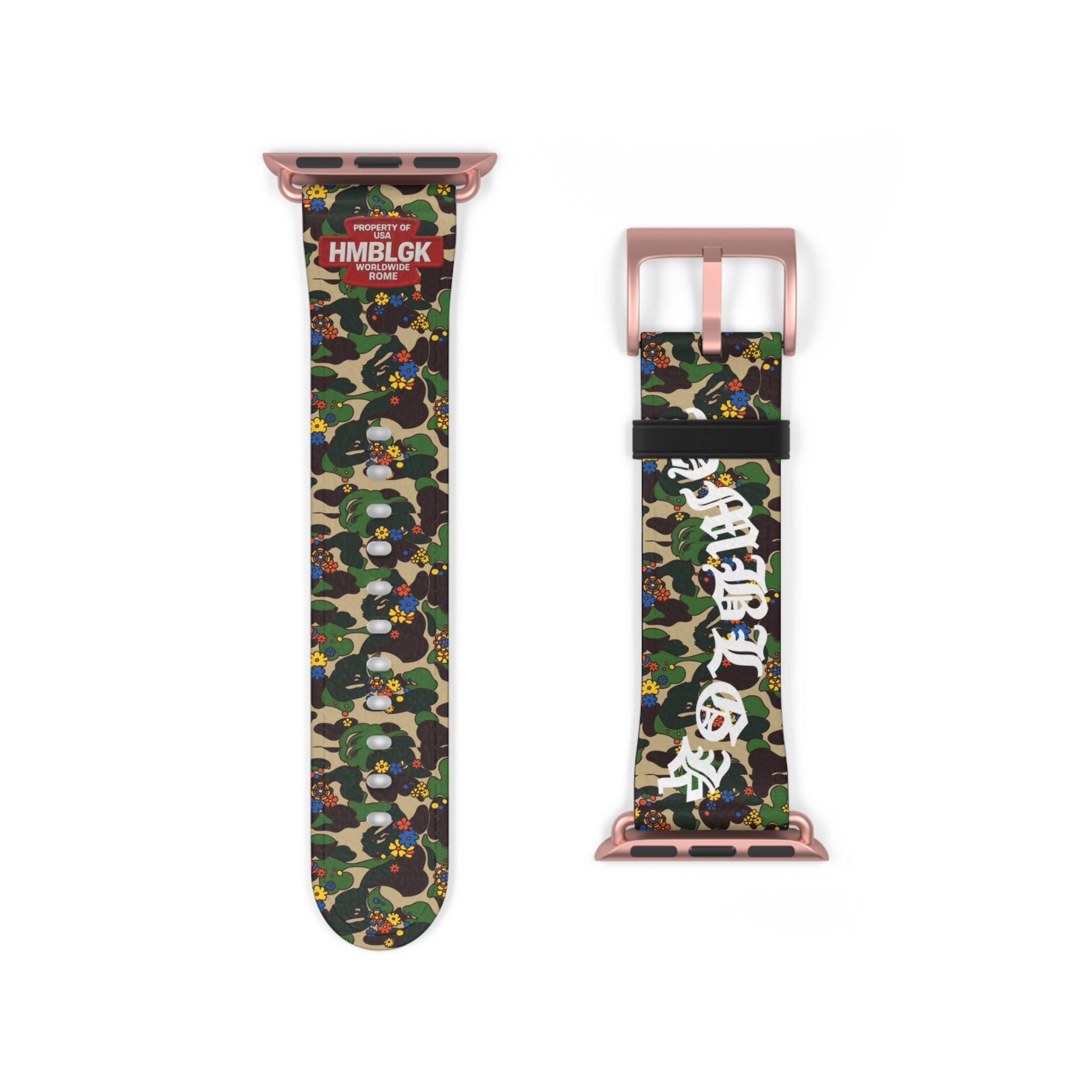 Blackletter Camouflage Watch Band