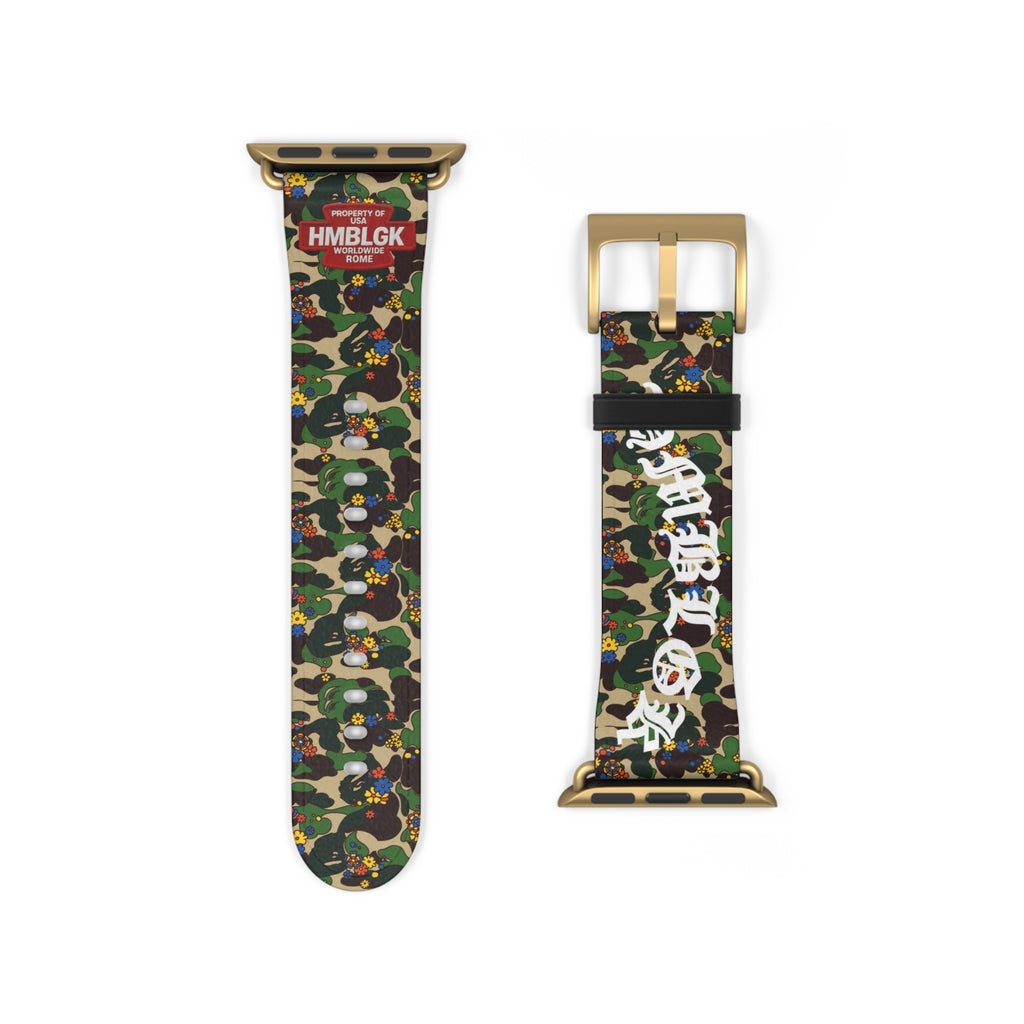 Blackletter Camouflage Watch Band