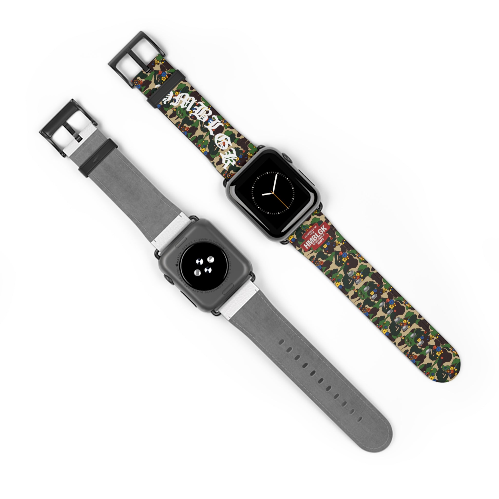 Blackletter Camouflage Watch Band