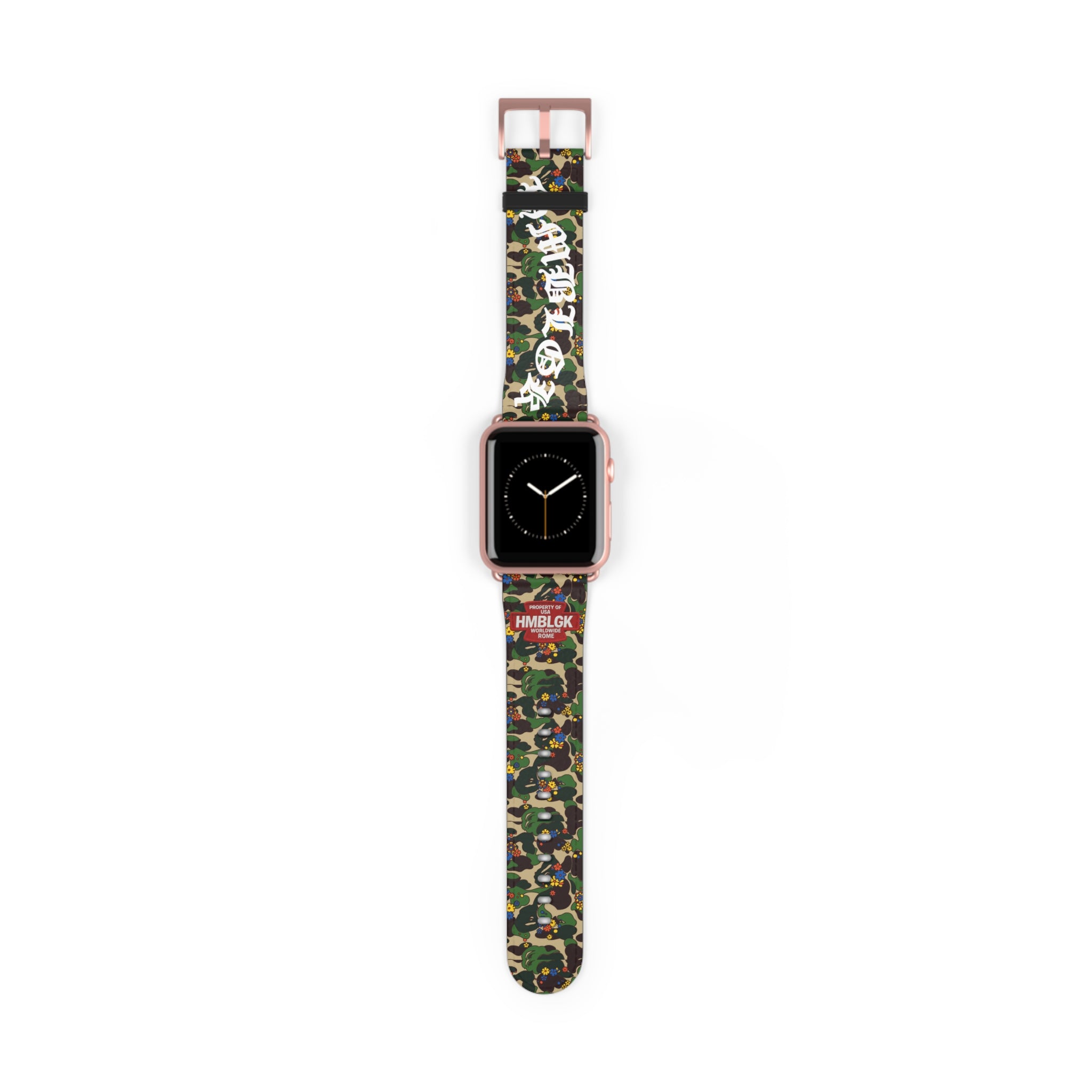 Blackletter Camouflage Watch Band