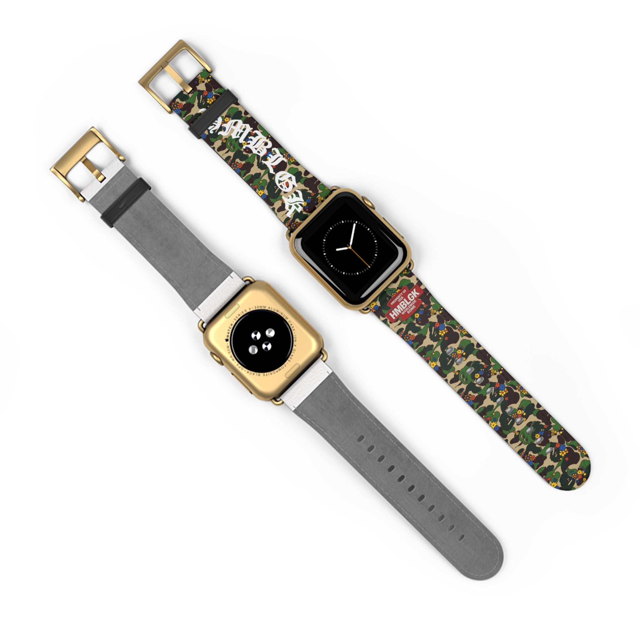 Blackletter Camouflage Watch Band