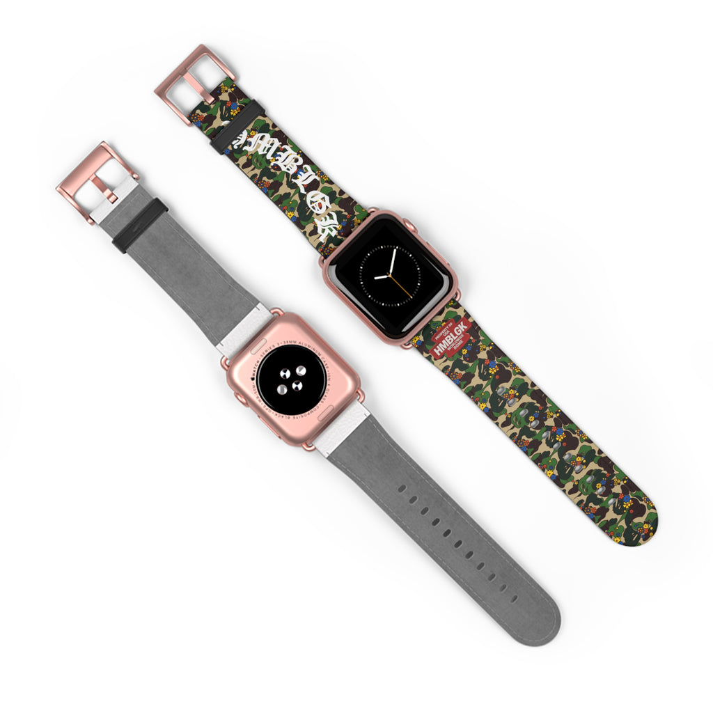 Blackletter Camouflage Watch Band