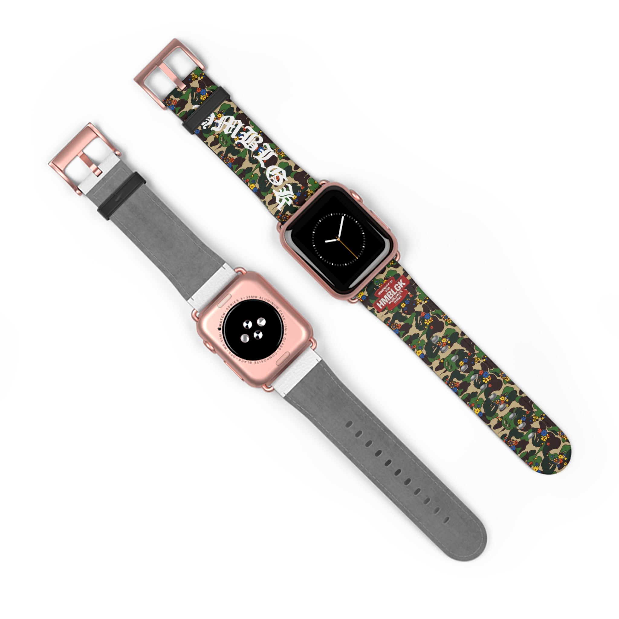 Blackletter Camouflage Watch Band