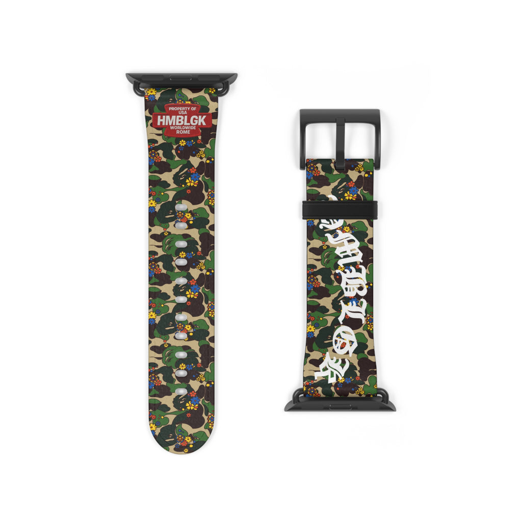 Blackletter Camouflage Watch Band