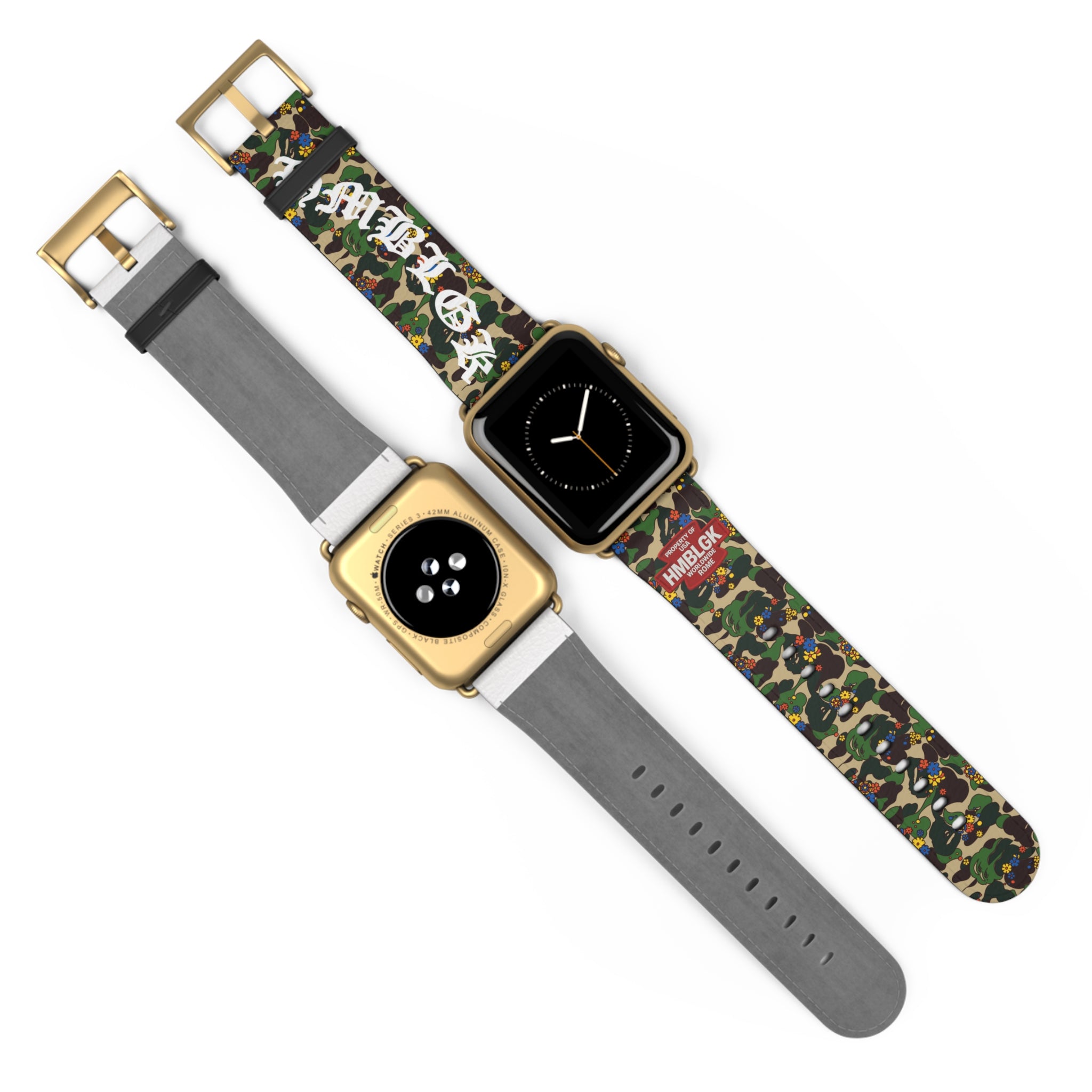 Blackletter Camouflage Watch Band