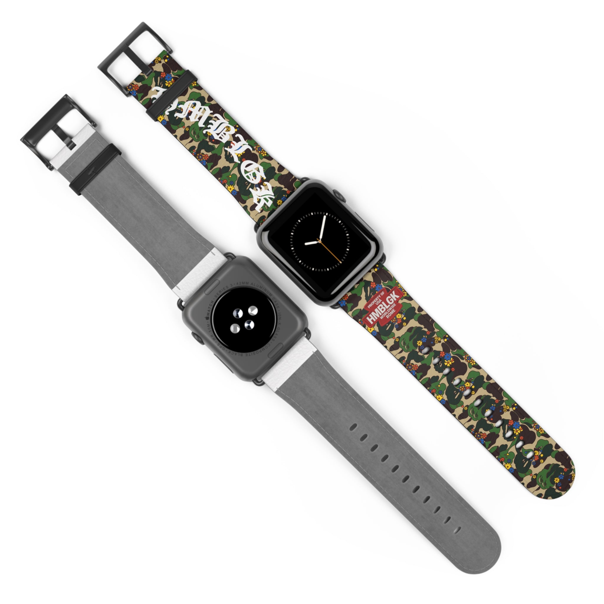 Blackletter Camouflage Watch Band