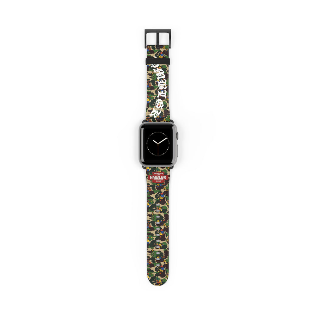 Blackletter Camouflage Watch Band
