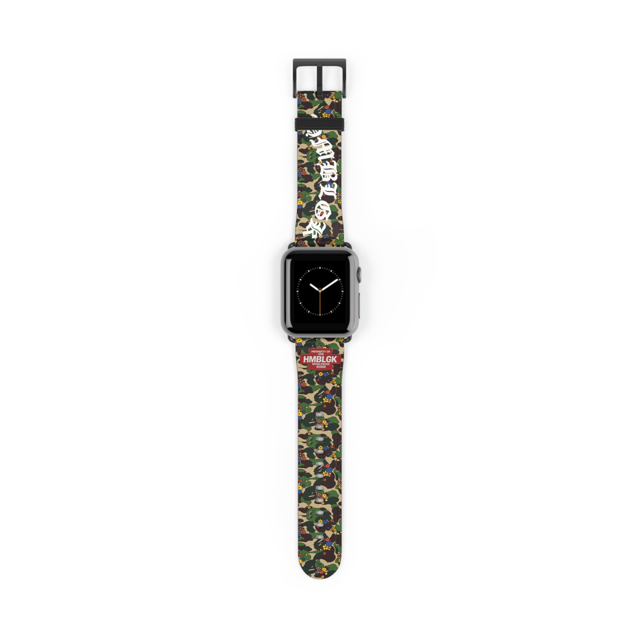 Blackletter Camouflage Watch Band