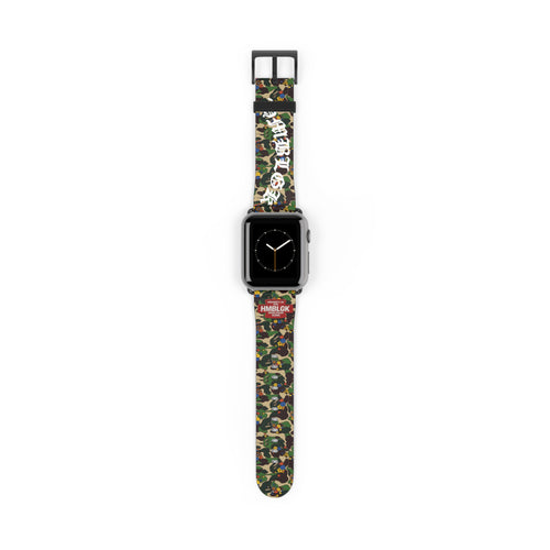 Blackletter Camouflage Watch Band