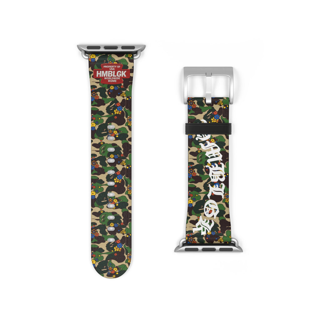 Blackletter Camouflage Watch Band
