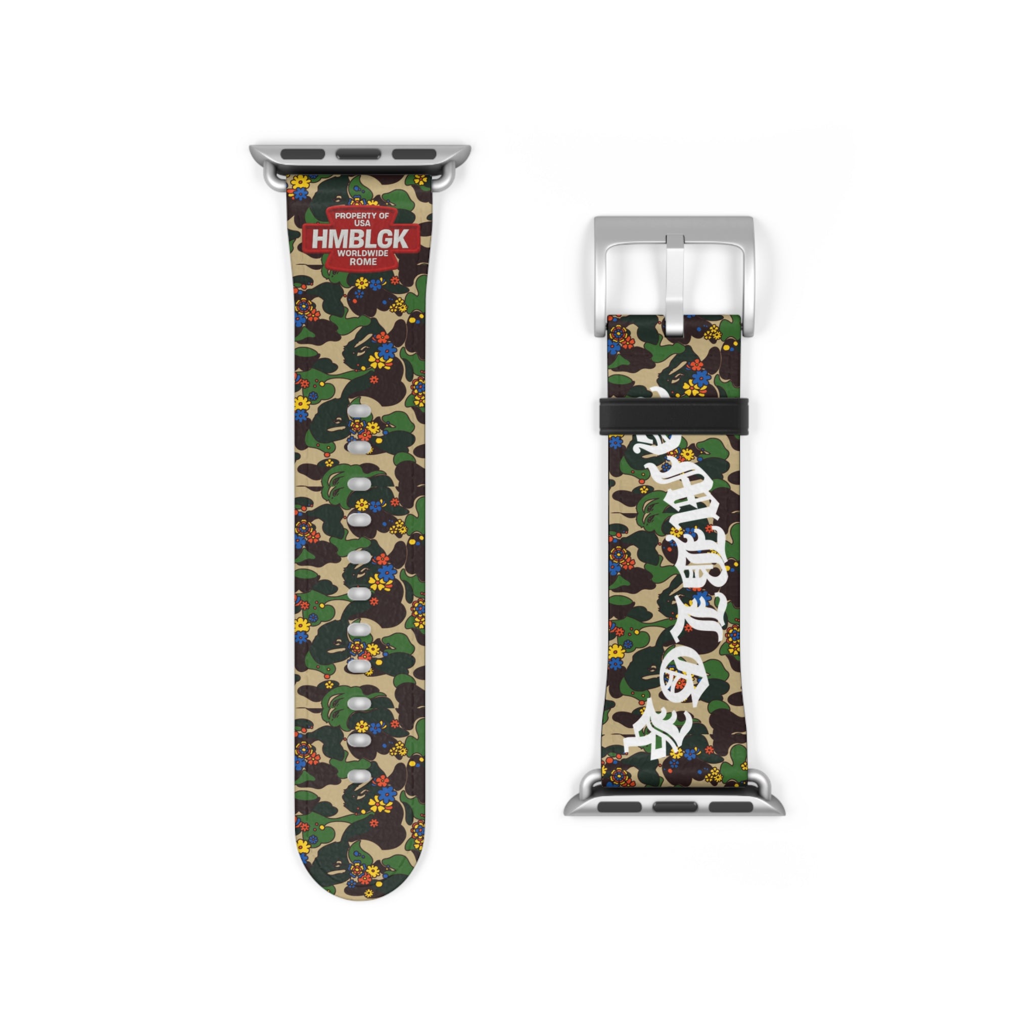 Blackletter Camouflage Watch Band
