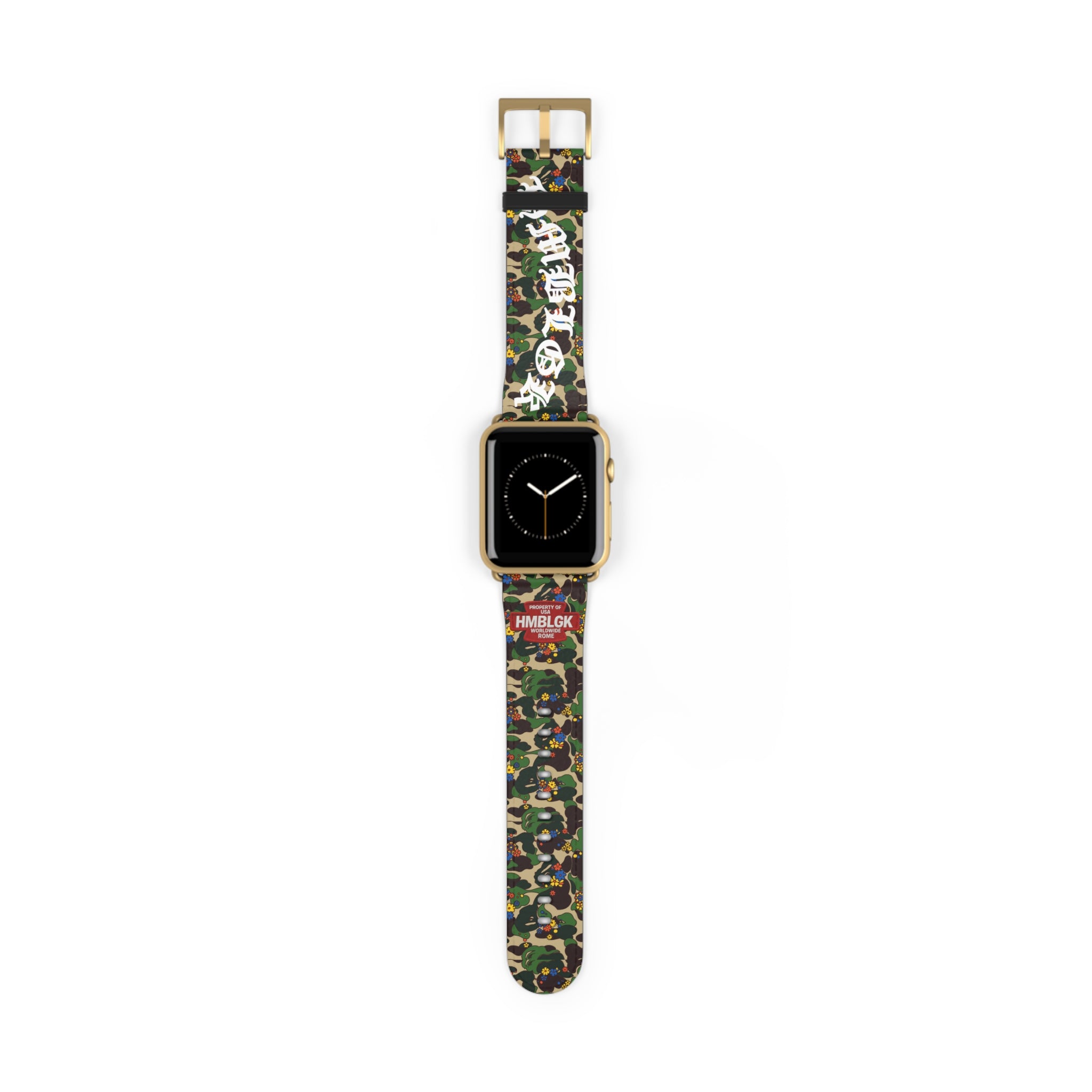 Blackletter Camouflage Watch Band
