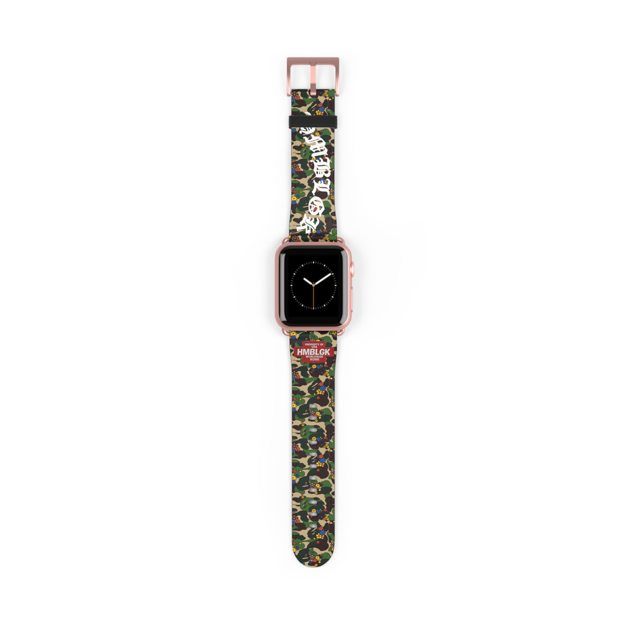 Blackletter Camouflage Watch Band