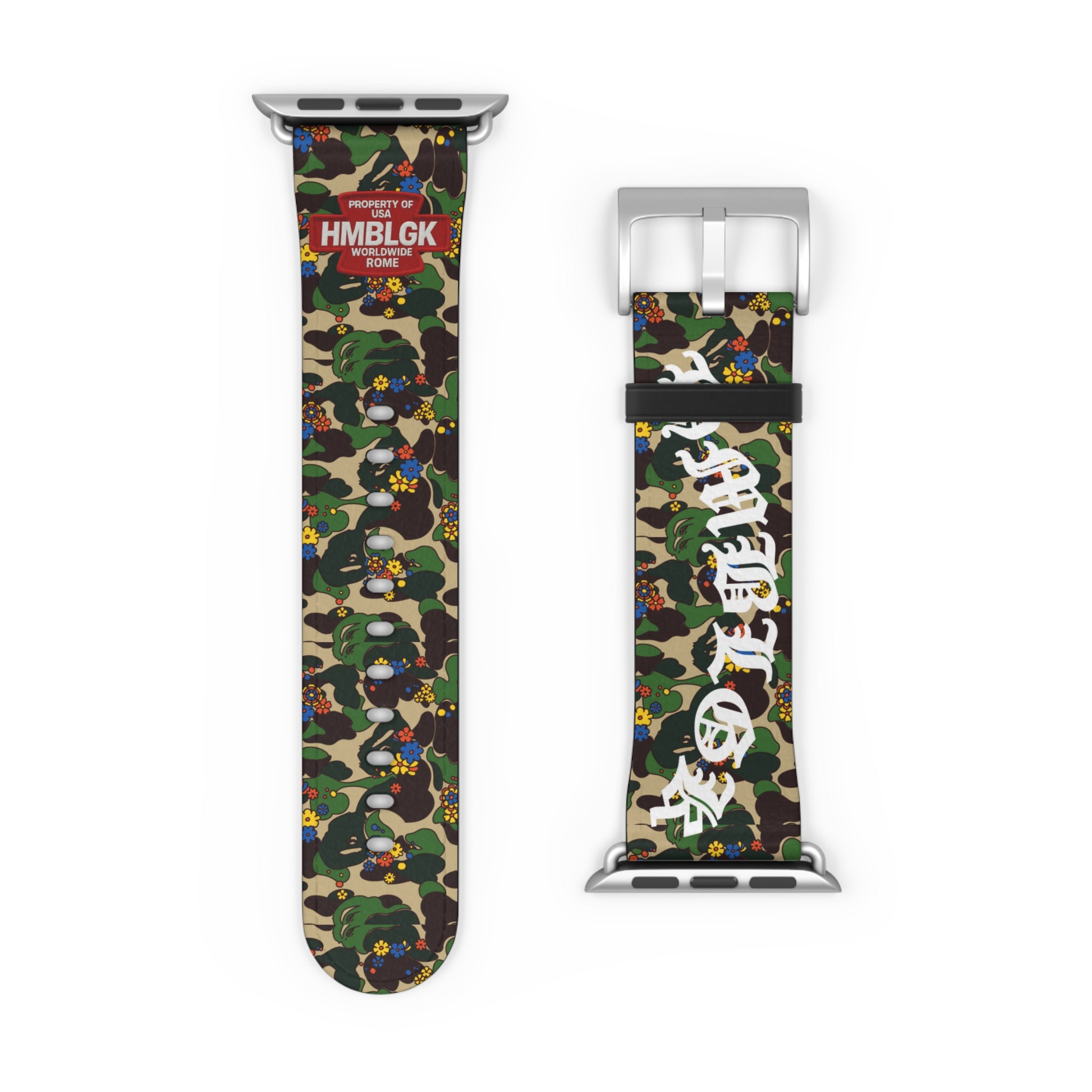 Blackletter Camouflage Watch Band