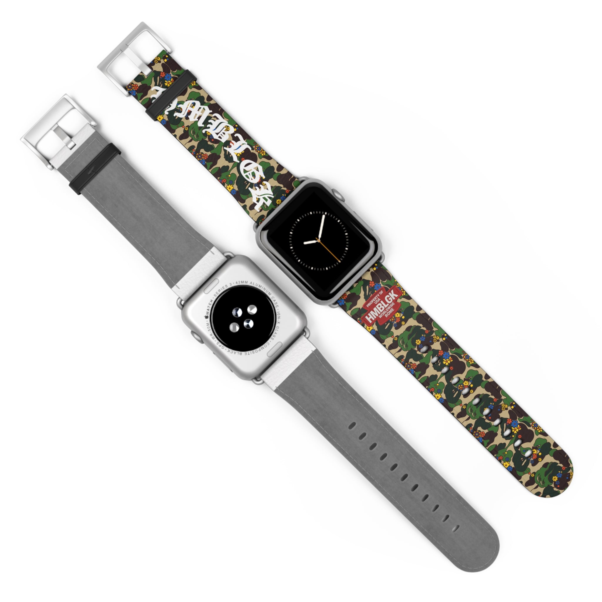 Blackletter Camouflage Watch Band