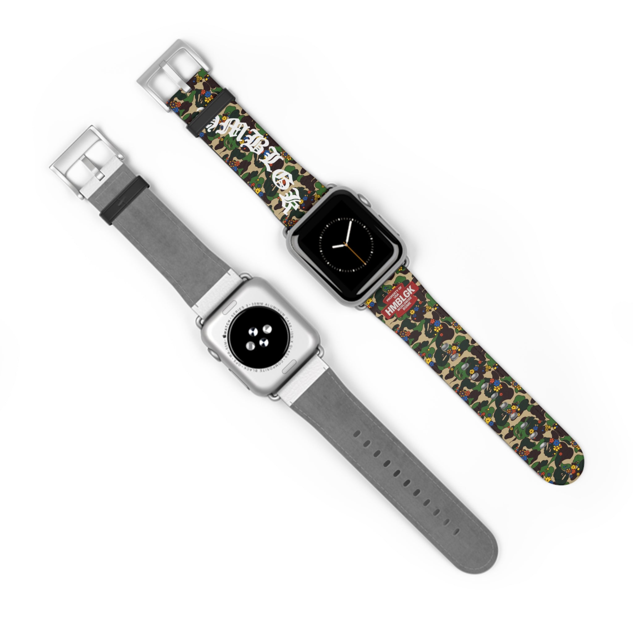 Blackletter Camouflage Watch Band