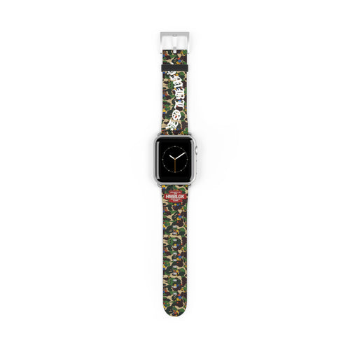 Blackletter Camouflage Watch Band